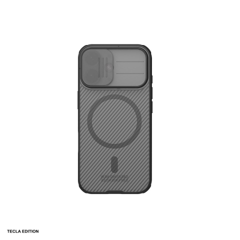 Huse telefoane - Husa Nillkin Camshield Pro Mgnetic pentru iPhone 17, Carcasa, Negru transparent