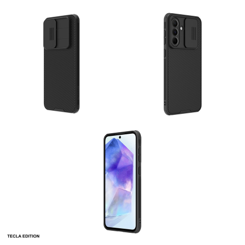 Husa Nillkin Camshield Pro pentru Samsung Galaxy A56 5G, Carcasa, Negru [3]