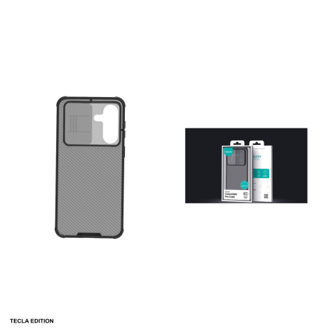 Husa Nillkin CamShield Pro pentru Samsung Galaxy A57 5G, Carcasa, Negru transparent [4]