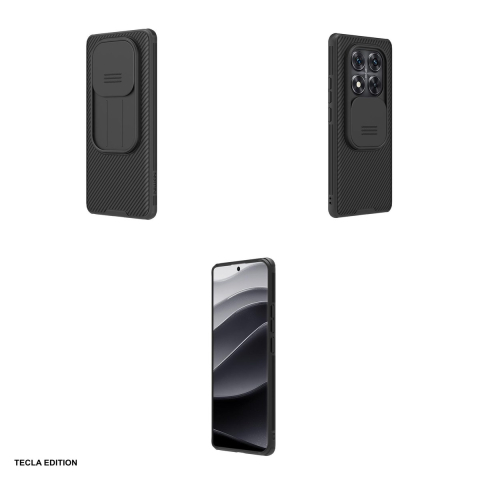 Husa Nillkin Camshield Pro pentru Xiaomi Redmi Note 14 Pro 5G, Carcasa, Negru [3]