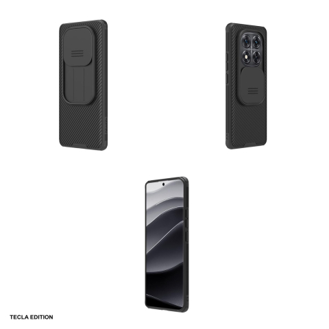 Husa Nillkin Camshield Pro pentru Xiaomi Redmi Note 14 Pro Plus 5G, Carcasa, Negru [3]