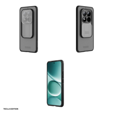 Husa Nillkin CamShield Pro pentru Xiaomi Redmi Note 15 Pro Plus 5G, Carcasa, Negru transparent [3]