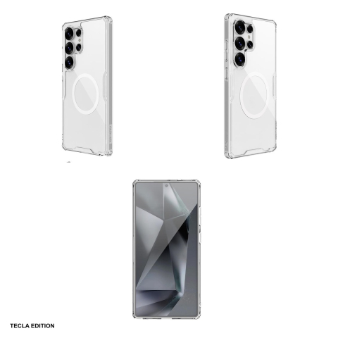 Husa Nillkin Nature Pro Magnetic pentru Samsung Galaxy S25 Ultra, Carcasa, Transparent [3]
