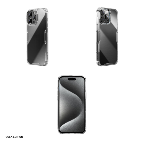 Husa Nillkin Nature Pro pentru Apple iPhone 16 Pro Max, Carcasa, Transparent [3]