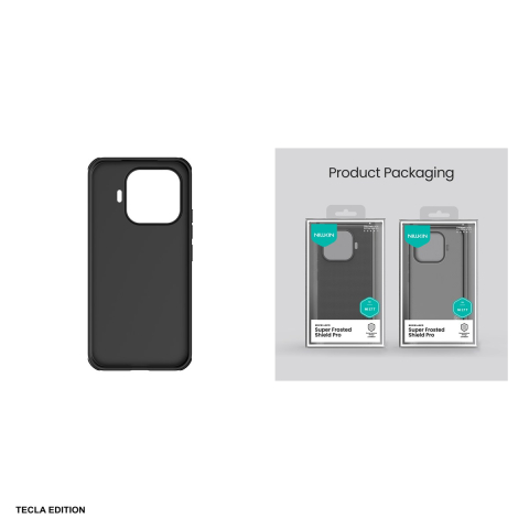 Husa Nillkin Super Frosted Shield Pro pentru Xiaomi 17T, Carcasa, Negru [4]