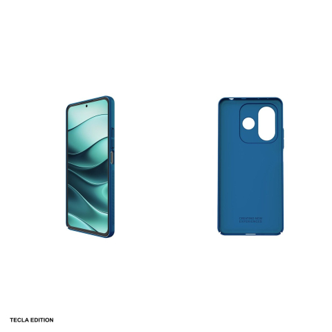Husa Nillkin Super Shield Peacock pentru Xiaomi Redmi Note 14 5G, Carcasa, Albastru [4]