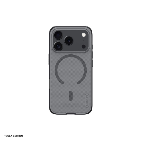 Huse si protectii smartphone - Husa Nillkin Super Shield Pro Magnetic pentru iPhone 17 Pro, Carcasa, Negru transparent