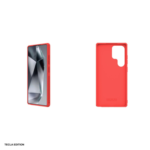 Husa Nillkin Super Shield Pro pentru Samsung Galaxy S25 Ultra, Carcasa, Rosu [4]