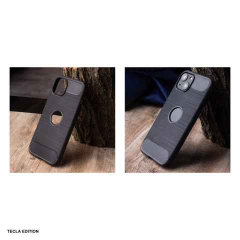 Husa Simple Black pentru Apple iPhone 12 Mini, Carcasa, Negru [4]