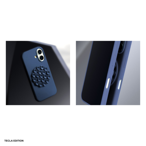 Husa Silicone Stick pentru Apple iPhone 16, Carcasa, Albastru [4]