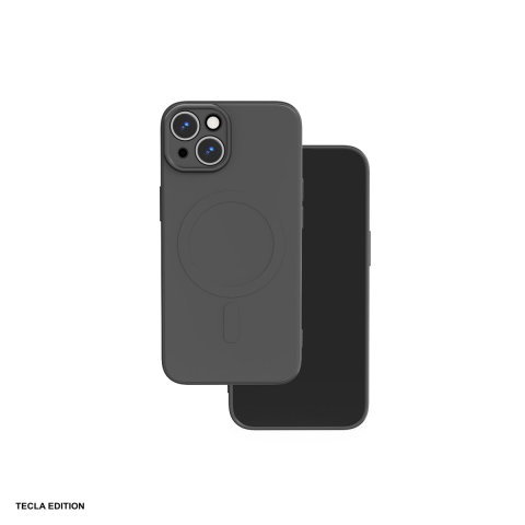 Huse si protectii smartphone - Husa Simple Color Mag pentru Apple iPhone 16, Carcasa magnetica, Negru