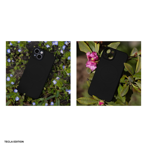 Husa Simple Color Mag pentru Apple iPhone 16, Carcasa magnetica, Negru [4]