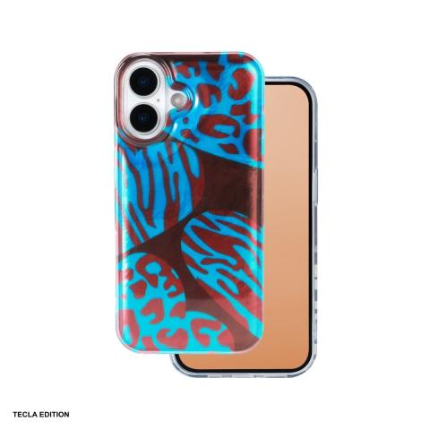 Huse si protectii smartphone - Husa Animal Print Chameleon pentru Apple iPhone 16, Carcasa, Multicolor