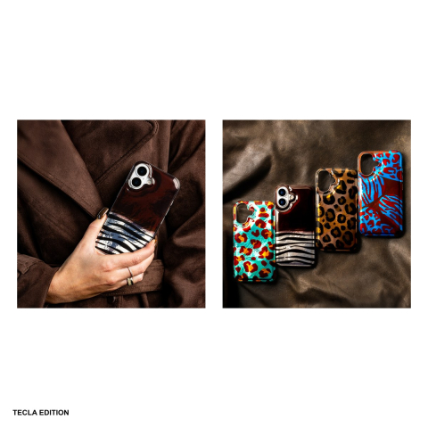 Husa Animal Print Okapi pentru Apple iPhone 16, Carcasa, Multicolor [4]