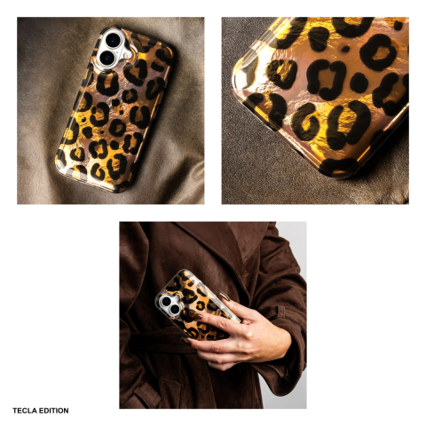 Husa Animal Print Panther pentru Apple iPhone 16, Carcasa, Multicolor [3]