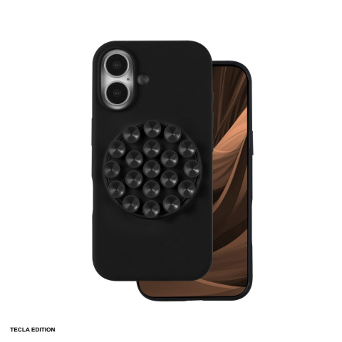 Huse si protectii smartphone - Husa Silicone Stick pentru Apple iPhone 16, Carcasa, Negru