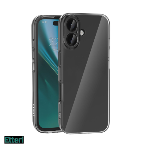 Huse si protectii smartphone - Husa Etteri Clear pentru Apple iPhone 16 Plus, Carcasa, Transparent