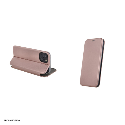 Husa Smart Diva rose pentru Apple iPhone 16 Plus, tip carte cu inchidere magnetica, Roz [4]