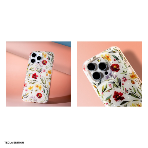 Husa Glow Glam pentru Apple iPhone 16 Pro, Carcasa, Alb [4]