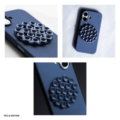 Husa Silicone Stick pentru Apple iPhone 16 Pro, Carcasa, Albastru [3]