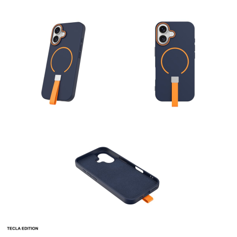 Husa Loop Thin Mag pentru Apple iPhone 16 Pro, Carcasa magnetica, Albastru [3]