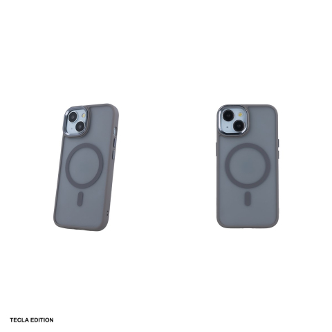 Husa Frozen Mag pentru Apple iPhone 16 Pro, Carcasa magnetica, Gri [4]