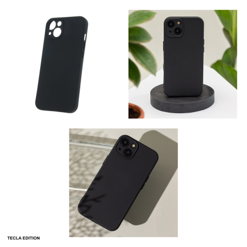 Husa Silicon Box pentru Apple iPhone 16 Pro, Carcasa, Negru [3]
