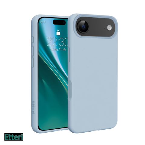 Huse si protectii smartphone - Husa Etteri Silicone Mag pentru Apple iPhone 17 Air, Carcasa magnetica, Albastru