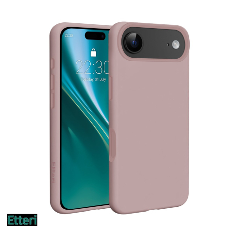 Huse si protectii smartphone - Husa Etteri Silicone Mag pentru Apple iPhone 17 Air, Carcasa magnetica, Roz