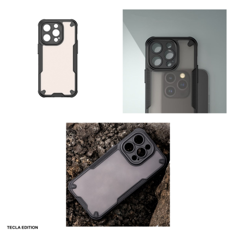 Husa Defender Matt pentru Apple iPhone 17 Air, Carcasa, Negru [3]