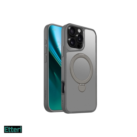 Huse si protectii pentru iPhone 17 - Husa pentru Apple iPhone 17, Carcasa magnetica, Gri