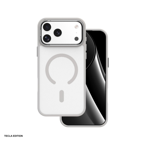 Huse si protectii smartphone - Husa Frozen Mag pentru Apple iPhone 17, Carcasa magnetica, Gri