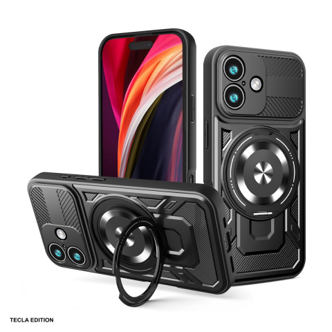 Huse si protectii pentru iPhone 17 - Husa pentru Apple iPhone 17, Carcasa magnetica, Negru