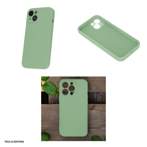 Husa Silicon pistachio pentru Apple iPhone 17, Carcasa, Verde [3]