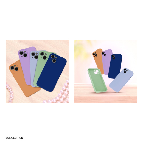 Husa Silicon atlantic pentru Apple iPhone 17 Pro, Carcasa, Albastru [4]