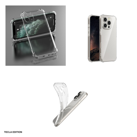 Husa Anti Shock 1 5 mm big hole pentru Apple iPhone 17 Pro, Carcasa, Transparent [3]
