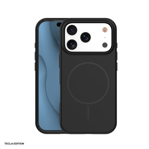 Huse si protectii smartphone - Husa Silicone Thin Mag pentru Apple iPhone 17 Pro Max, Carcasa magnetica, Negru