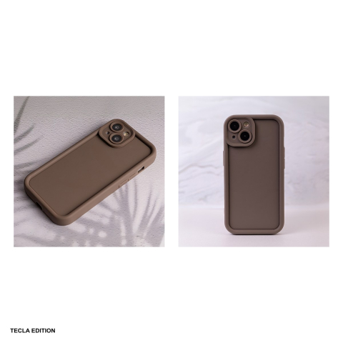 Husa Rim TPU pentru Samsung Galaxy A14 4G, Carcasa, Maro [4]