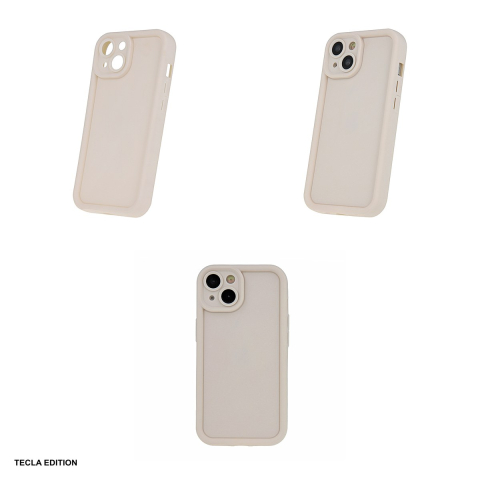 Husa Rim TPU pentru Samsung Galaxy S23 FE, Carcasa, Bej [3]