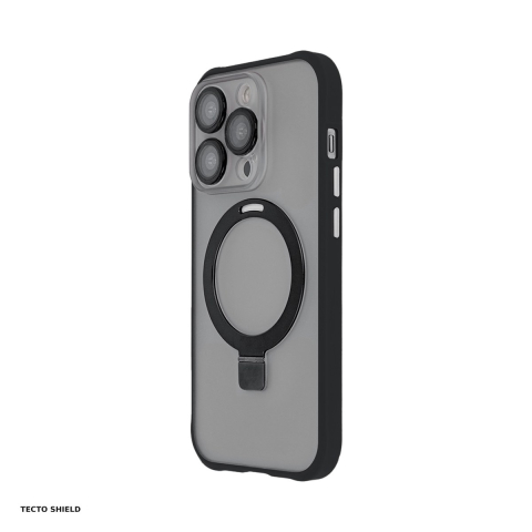 Huse telefoane - Husa Ring Secure Mag pentru Apple iPhone 13, Carcasa, Negru