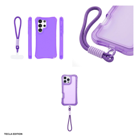 Husa Safepop strap pentru Samsung Galaxy S26 Ultra, Carcasa, Mov [3]
