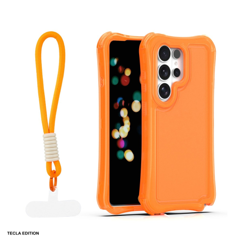 Huse telefoane - Husa Safepop strap pentru Samsung Galaxy S26 Ultra, Carcasa, Portocaliu