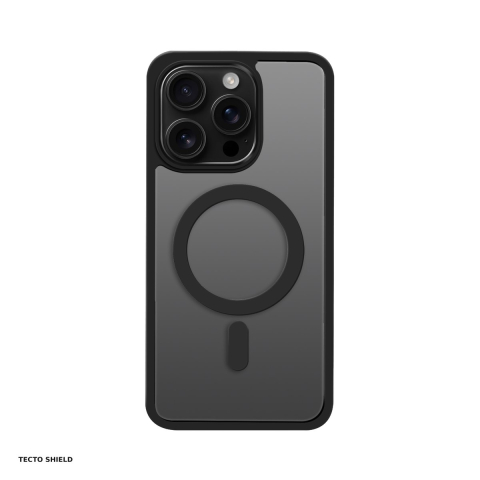 Huse si protectii smartphone - Husa Satin Matt Mag pentru Apple iPhone 16 Plus, Carcasa, Negru
