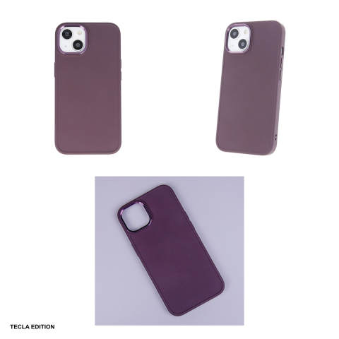 Husa Satin pentru Samsung Galaxy S23 FE, Carcasa, Visiniu [3]