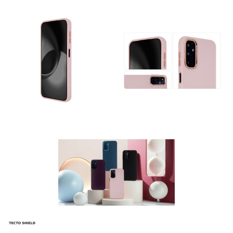 Husa Satin Touch pentru Samsung Galaxy S24 Plus, Carcasa, Roz [3]