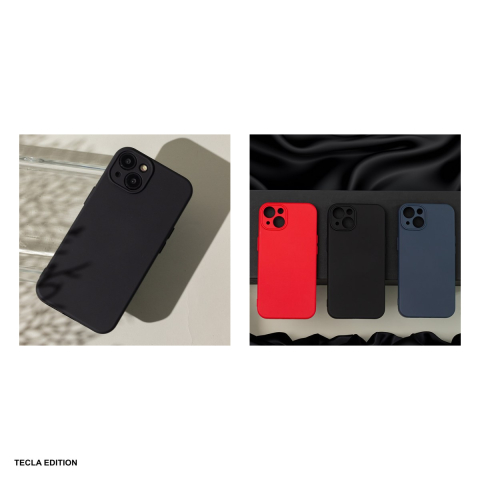 Husa Silicon pentru Apple iPhone 14, Carcasa, Negru [5]