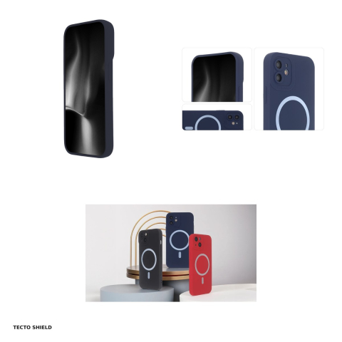 Husa Silicon Soft Mag pentru Apple iPhone 14, Carcasa, Albastru [3]