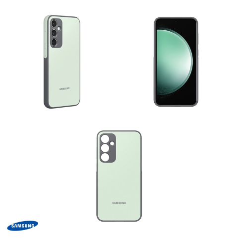 Husa Silicone pentru Samsung Galaxy S23 FE, Carcasa, Verde [3]
