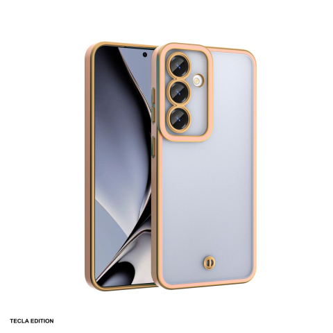 Huse si protectii pentru Oppo Reno 13F 5G - Husa Silky Gold pentru Oppo Reno 13F 5G, Carcasa, Roz