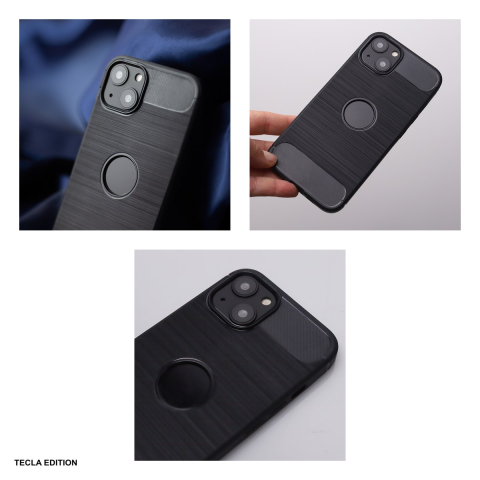 Husa Simple Black pentru Samsung Galaxy A70, Carcasa, Negru [5]